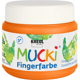 Kreul MUCKI Finger Paint Orange 150 ml (23103)