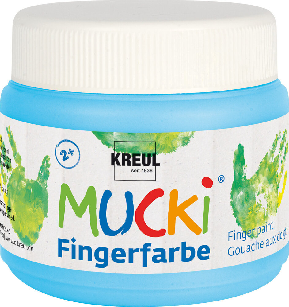 Kreul MUCKI Finger Paint Light Blue 150 ml (23113) Kreul MUCKI Finger Paint Light Blue 150 ml (23113)