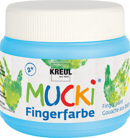 Kreul MUCKI Finger Paint Light Blue 150 ml (23113) Kreul MUCKI Finger Paint Light Blue 150 ml (23113)