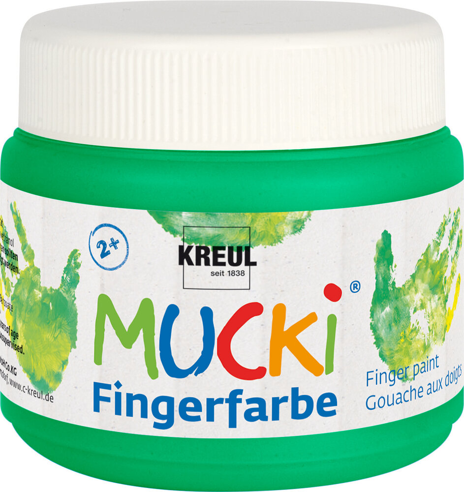 Kreul MUCKI Finger Paint Green 150 ml (23110) Kreul MUCKI Finger Paint Green 150 ml (23110)