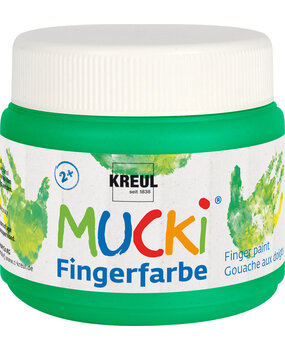 Kreul MUCKI Finger Paint Green 150 ml (23110)