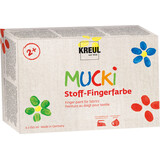 Kreul MUCKI Finger Paint for Fabrics 150 ml (6pcs) (28420)