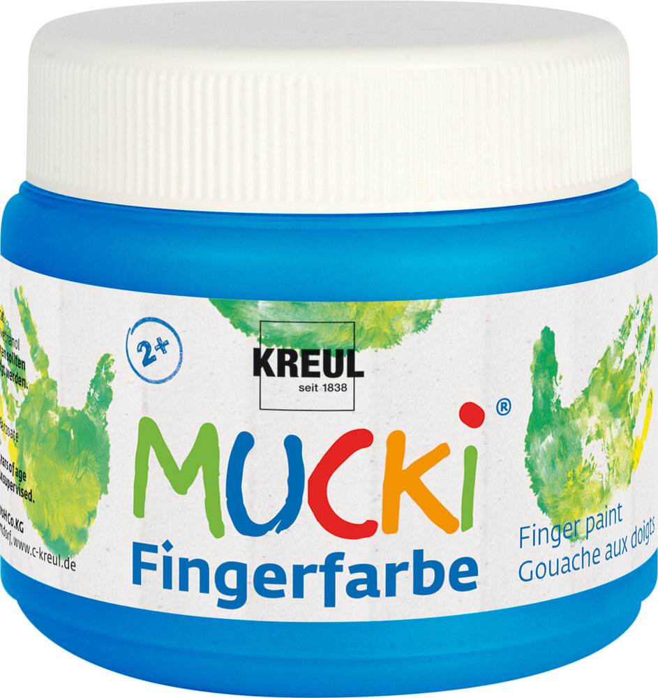 Kreul MUCKI Finger Paint Blue 150 ml (23108) Kreul MUCKI Finger Paint Blue 150 ml (23108)