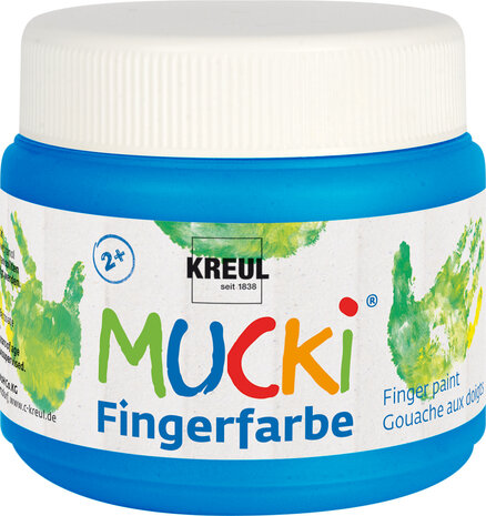 Kreul MUCKI Finger Paint Blue 150 ml (23108) Kreul MUCKI Finger Paint Blue 150 ml (23108)