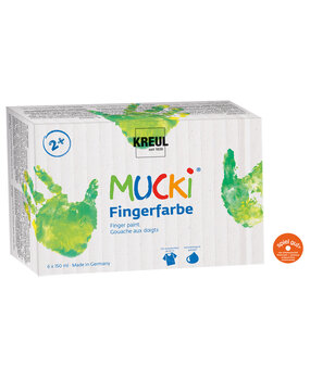 Kreul MUCKI Finger Paint 150 ml (6pcs) (2316)