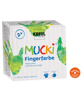 Kreul MUCKI Finger Paint 150 ml (4pcs) (2314)