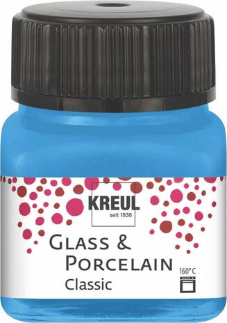 Kreul KREUL Glass & Porcelain Classic Light Blue 20 ml (16219) Kreul KREUL Glass & Porcelain Classic Light Blue 20 ml (16219)