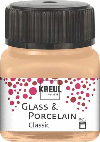 Kreul KREUL Glass & Porcelain Classic Metallic Champagne 20 ml (16249) Kreul KREUL Glass & Porcelain Classic Metallic Champagne 20 ml (16249)