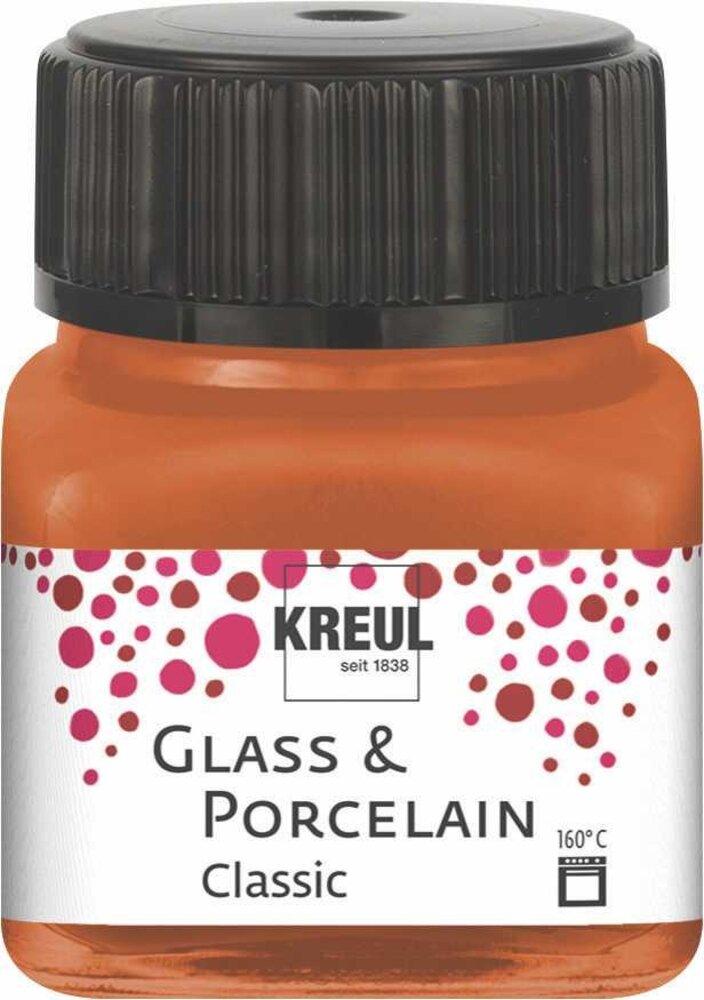 Kreul KREUL Glass & Porcelain Classic Metallic Copper 20 ml (16248) Kreul KREUL Glass & Porcelain Classic Metallic Copper 20 ml (16248)