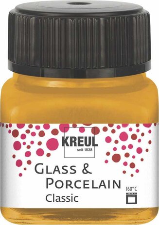 Kreul KREUL Glass & Porcelain Classic Metallic Gold 20 ml (16247) Kreul KREUL Glass & Porcelain Classic Metallic Gold 20 ml (16247)