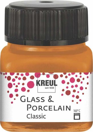 Kreul KREUL Glass & Porcelain Classic Metallic Gold Bronze 20 ml (16250) Kreul KREUL Glass & Porcelain Classic Metallic Gold Bronze 20 ml (16250)