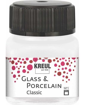 Kreul KREUL Glass & Porcelain Classic Metallic Mother-of-Pearl-White 20 ml (16238)