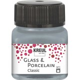 Kreul KREUL Glass & Porcelain Classic Metallic Silver 20 ml (16246)