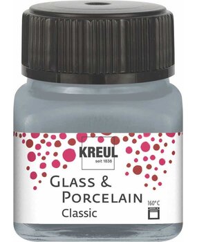 Kreul KREUL Glass & Porcelain Classic Metallic Silver 20 ml (16246)