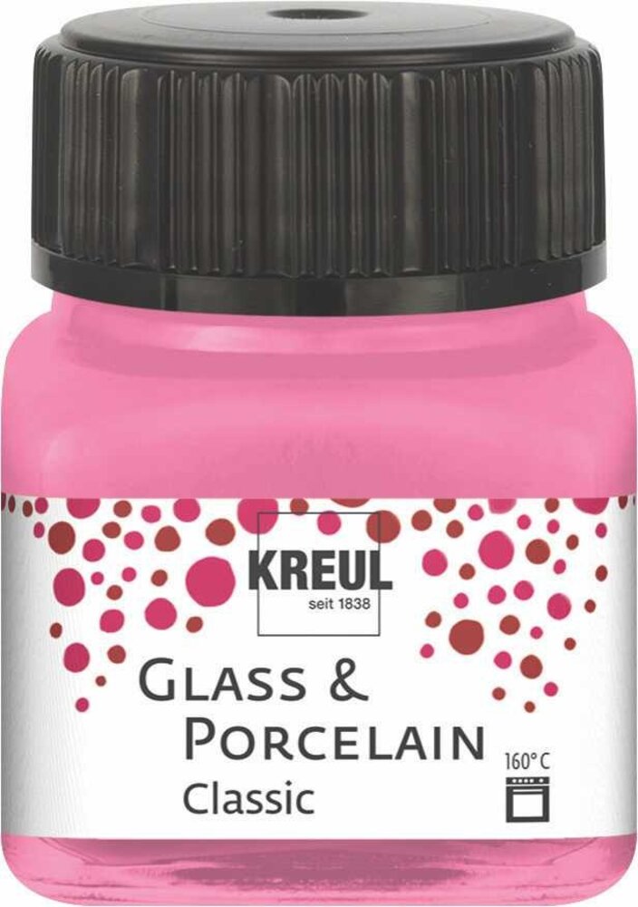 Kreul KREUL Glass & Porcelain Classic Rose 20 ml (16209) Kreul KREUL Glass & Porcelain Classic Rose 20 ml (16209)