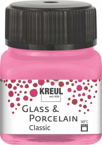 Kreul KREUL Glass & Porcelain Classic Rose 20 ml (16209) Kreul KREUL Glass & Porcelain Classic Rose 20 ml (16209)