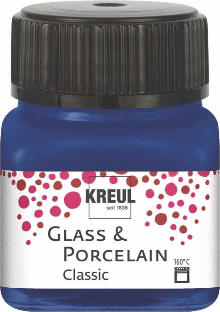 Kreul KREUL Glass & Porcelain Classic Royal Blue 20 ml (16213) Kreul KREUL Glass & Porcelain Classic Royal Blue 20 ml (16213)