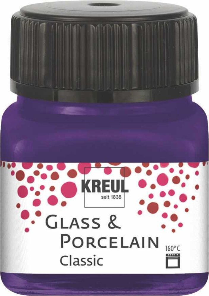 Kreul KREUL Glass & Porcelain Classic Violet 20 ml (16212) Kreul KREUL Glass & Porcelain Classic Violet 20 ml (16212)