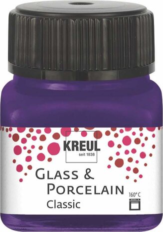 Kreul KREUL Glass & Porcelain Classic Violet 20 ml (16212) Kreul KREUL Glass & Porcelain Classic Violet 20 ml (16212)