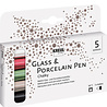Kreul KREUL Glass & Porcelain Pen Chalky Medium (5pcs) (16570) Kreul KREUL Glass & Porcelain Pen Chalky Medium (5pcs) (16570)