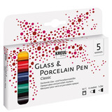 Kreul KREUL Glass & Porcelain Pen Classic (5pcs) (16400)