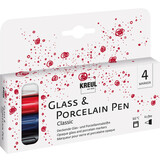 Kreul KREUL Glass & Porcelain Pen Classic Fine (4pcs) (16440)