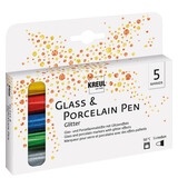 Kreul KREUL Glass & Porcelain Pen Glitter Medium (5pcs) (16530)