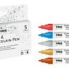Kreul KREUL Glass & Porcelain Pen Metallic Medium (5pcs) (16430) Kreul KREUL Glass & Porcelain Pen Metallic Medium (5pcs) (16430)
