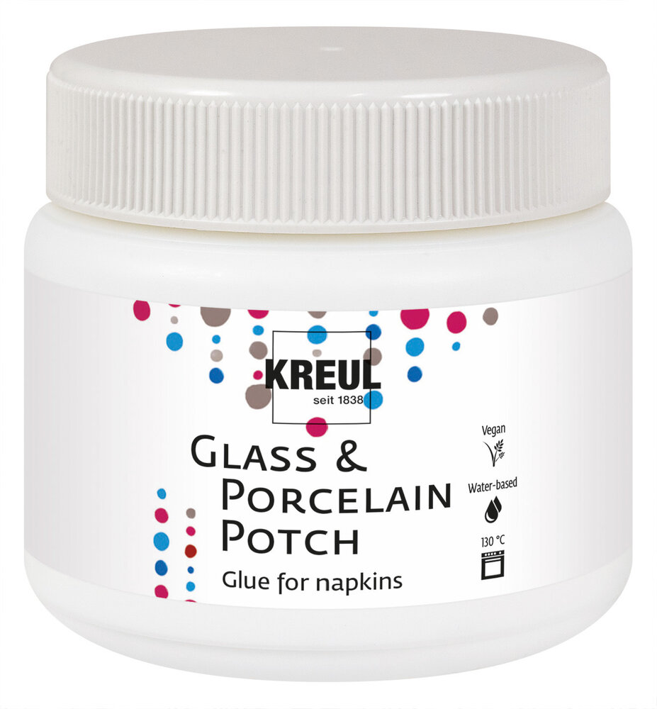 Kreul KREUL Glass & Porcelain Potch 160 g / 150 ml (49451) Kreul KREUL Glass & Porcelain Potch 160 g / 150 ml (49451)