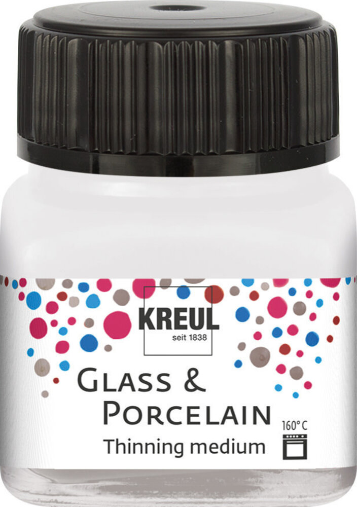 Kreul KREUL Glass & Porcelain Thinning Medium 20 ml (16273) Kreul KREUL Glass & Porcelain Thinning Medium 20 ml (16273)