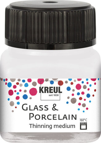 Kreul KREUL Glass & Porcelain Thinning Medium 20 ml (16273) Kreul KREUL Glass & Porcelain Thinning Medium 20 ml (16273)
