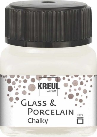 Kreul KREUL Glass & Porcelain Chalky White Cotton 20 ml (16631) Kreul KREUL Glass & Porcelain Chalky White Cotton 20 ml (16631)