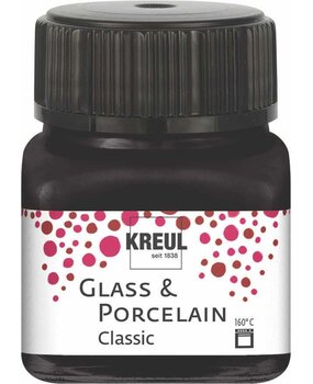 Kreul KREUL Glass & Porcelain Classic Black 20 ml (16234)