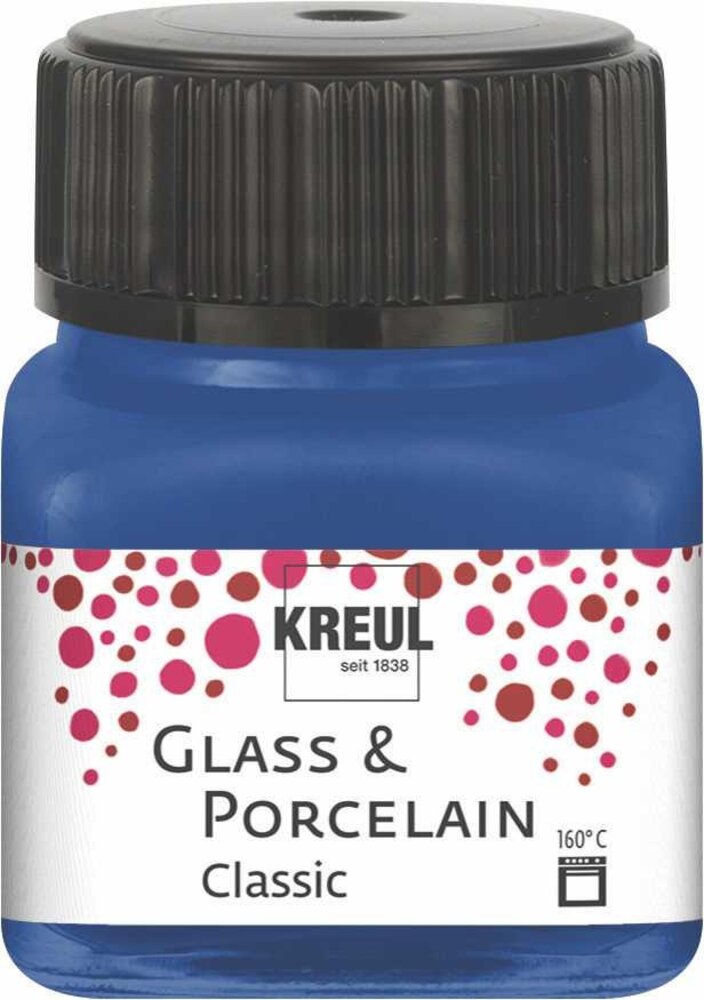Kreul KREUL Glass & Porcelain Classic Cobalt Blue 20 ml (16218) Kreul KREUL Glass & Porcelain Classic Cobalt Blue 20 ml (16218)