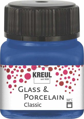 Kreul KREUL Glass & Porcelain Classic Cobalt Blue 20 ml (16218) Kreul KREUL Glass & Porcelain Classic Cobalt Blue 20 ml (16218)