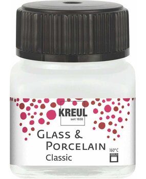 Kreul KREUL Glass & Porcelain Classic Cream White 20 ml (16200)
