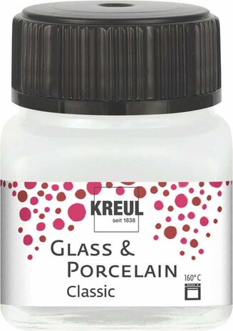 Kreul KREUL Glass & Porcelain Classic Cream White 20 ml (16200) Kreul KREUL Glass & Porcelain Classic Cream White 20 ml (16200)