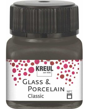 Kreul KREUL Glass & Porcelain Classic Dark Brown 20 ml (16226)
