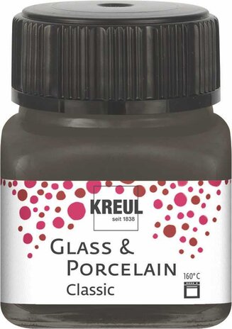 Kreul KREUL Glass & Porcelain Classic Dark Brown 20 ml (16226) Kreul KREUL Glass & Porcelain Classic Dark Brown 20 ml (16226)