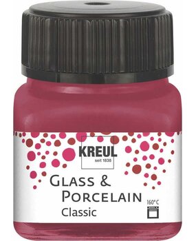 Kreul KREUL Glass & Porcelain Classic Garnet Red 20 ml (16207)