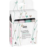 Kreul KREUL Puffy Paint and Outliner Pen Chalky Moments (4pcs) (49831)