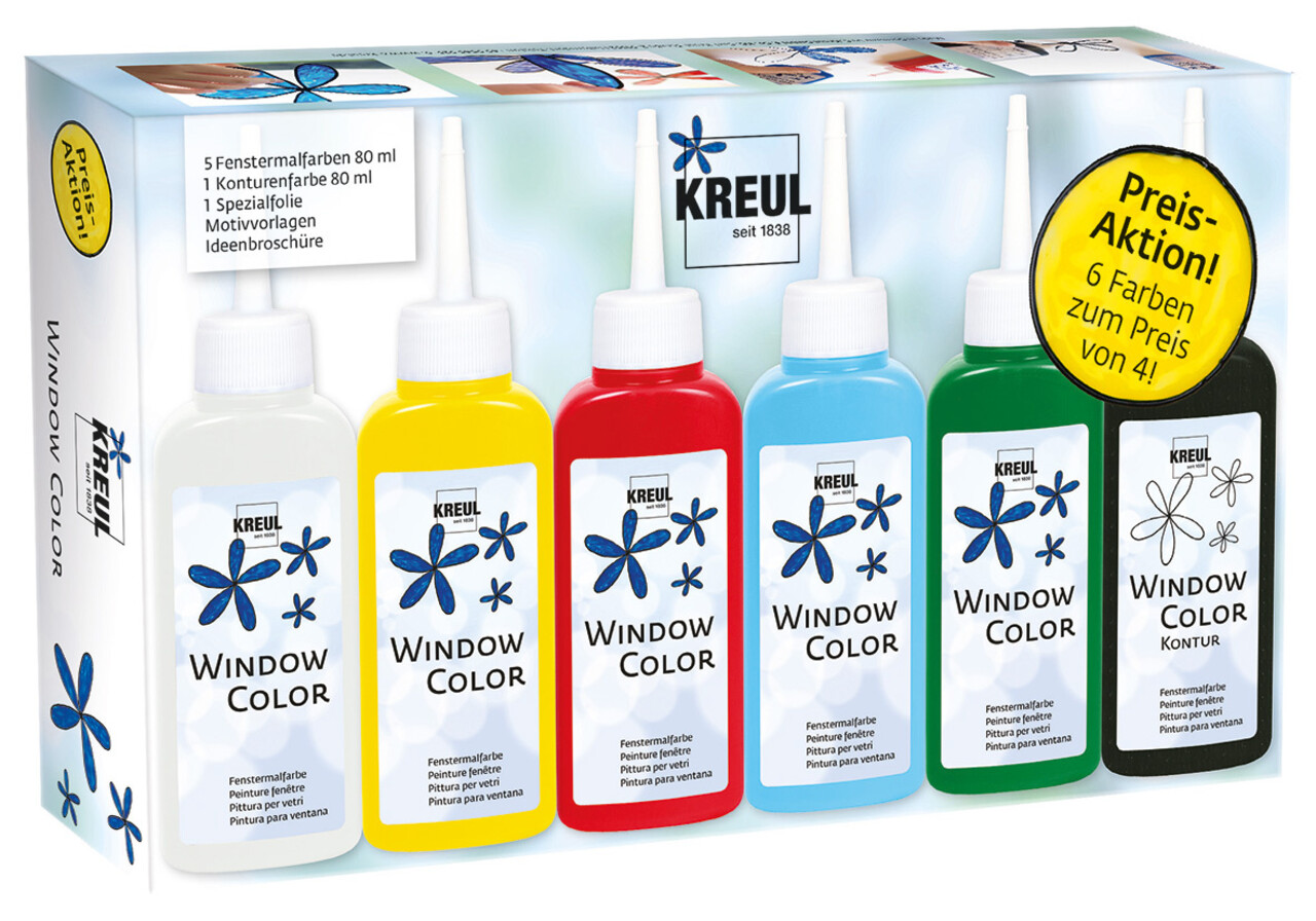 Kreul KREUL Window Color Set Promotion (42847)