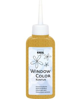 Kreul KREUL Window Color Contour Paint Gold 80 ml (42772)