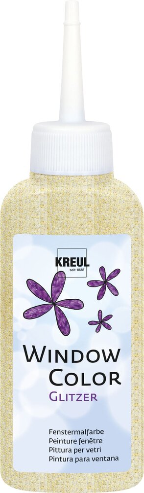 Kreul KREUL Window Color Glitter Gold 80 ml (42727) Kreul KREUL Window Color Glitter Gold 80 ml (42727)
