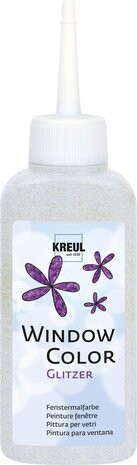 Kreul KREUL Window Color Glitter Silver 80 ml (42728) Kreul KREUL Window Color Glitter Silver 80 ml (42728)