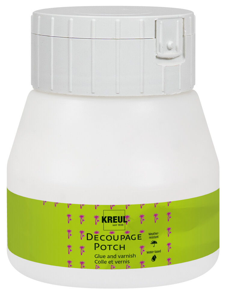 Kreul KREUL Decoupage Potch Glue & Varnish 257 g / 250 ml (48252) Kreul KREUL Decoupage Potch Glue & Varnish 257 g / 250 ml (48252)