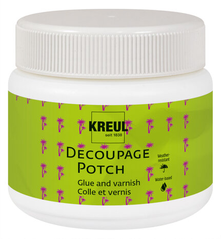 Kreul KREUL Decoupage Potch Glue & Varnish 154 g / 150 ml (48251) Kreul KREUL Decoupage Potch Glue & Varnish 154 g / 150 ml (48251)