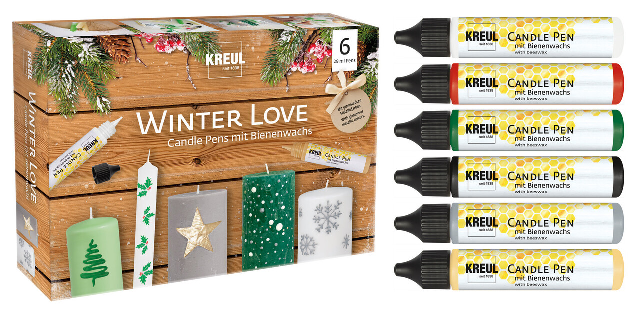 Kreul KREUL Candle Pen Winter Love (6pcs) (49759) Kreul KREUL Candle Pen Winter Love (6pcs) (49759)