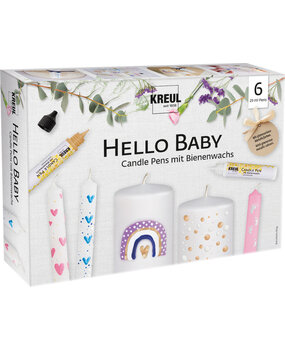 Kreul KREUL Candle Pen Hello Baby (6pcs) (49758)
