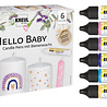Kreul KREUL Candle Pen Hello Baby (6pcs) (49758) Kreul KREUL Candle Pen Hello Baby (6pcs) (49758)